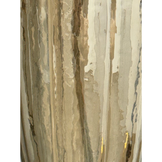 Bassett Furniture Gable Glass Table Lamp For Sale - Image 9 of 12