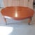 Vintage Solid Wood French Style Oval Coffee Table With Bronze Leaf Accents. A Classic and Timeless Beauty for your home....