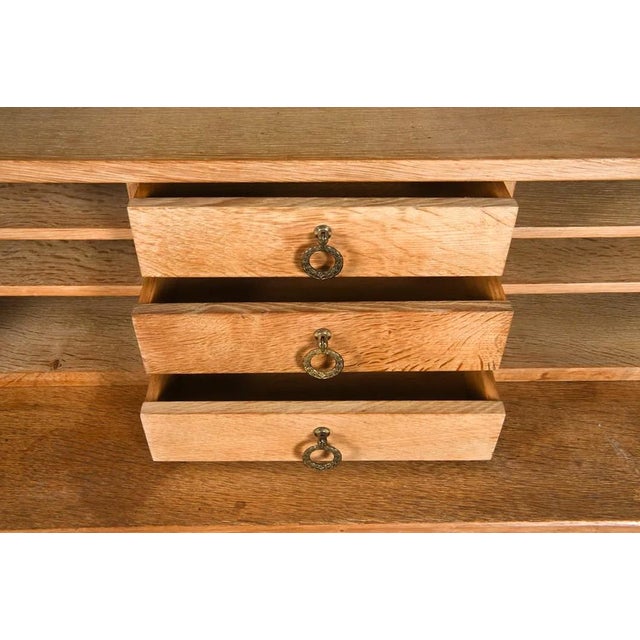 Wood Mid 20th Century Modern Bookcase Secretary Case Piece For Sale - Image 7 of 11