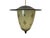 Mid-Century Glass and Metal Pendant Lantern Lamp, 1950s For Sale - Image 4 of 8