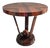 Round Art Deco Style Coffee Table, 1980s For Sale