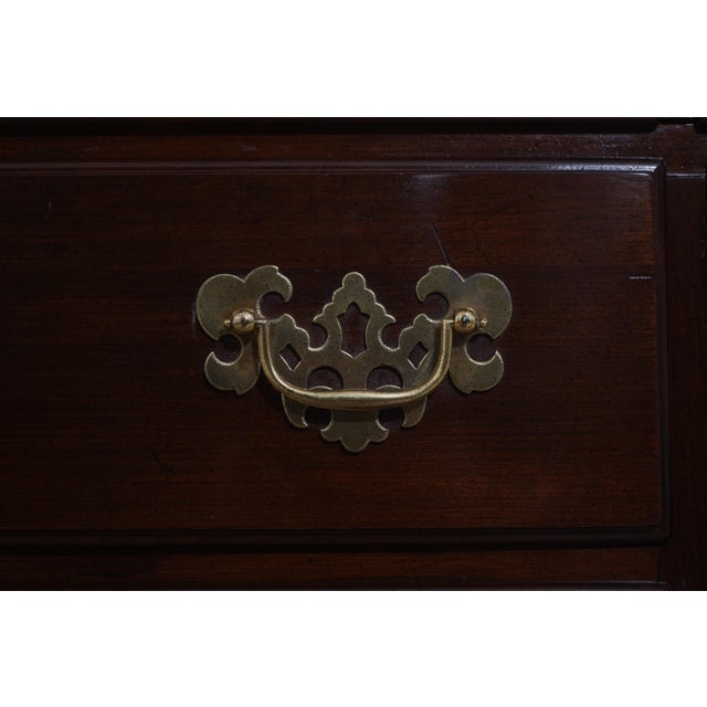 Ethan Allen Georgian Court Cherry Dresser For Sale - Image 11 of 18