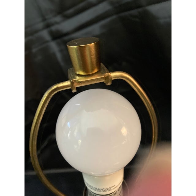 Early 21st Century Victoria Hagan Glass Table Lamp For Sale - Image 9 of 13