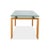 Wooden Stilt Dining Table with Glass from Desalto For Sale - Image 13 of 14