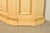Karges Style French Regency Louis XVI Cream Lacquered and Gold Gilt Breakfront Bookcase Cabinet, Circa 1960s For Sale - Image 10 of 14
