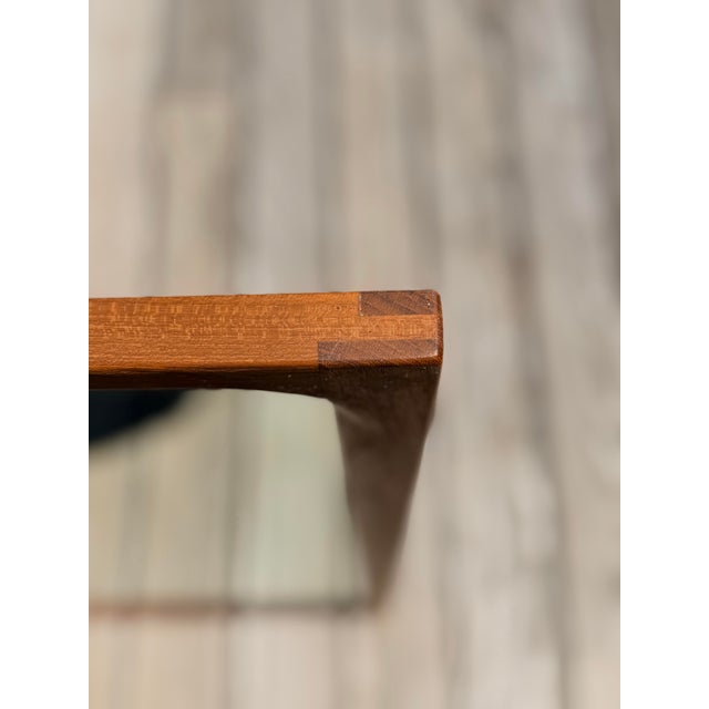Danish Teak Mid Century Modern Mirror, Design Aksel Kjersgaard 1960s For Sale In New York - Image 6 of 6