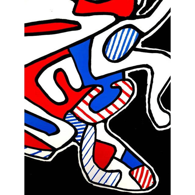 Jean Dubuffet Banque de L'Hourloupe Original Card with a title card Original edition of 350 numbered sets with 30 hors...