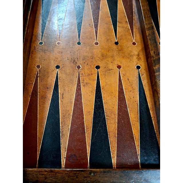 Antique English Oak Changeable Multi-Game Table For Sale - Image 11 of 13