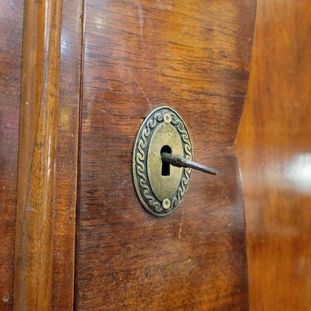 Biedermeier Style Wardrobe / Cabinet in Ash Wood, Germany, 1840 For Sale - Image 13 of 18