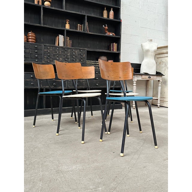 Vintage Chairs, Set of 6 For Sale - Image 13 of 13