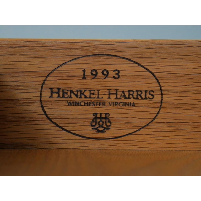 Henkel Harris Cherry Virginia Galleries Highboy For Sale - Image 16 of 18