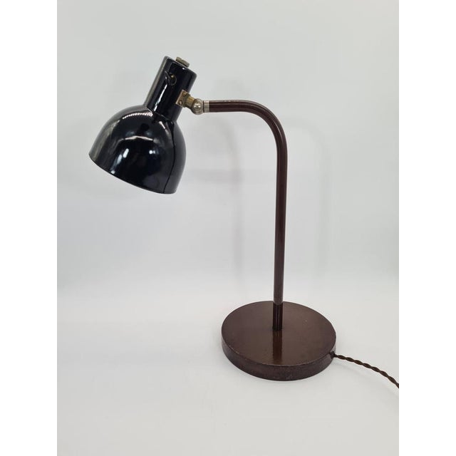 Mid-Century Modern Desk Lamp from VEB Leuchtenbau Lengefeld, GDR, 1960s For Sale - Image 3 of 16