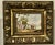 Ceramic French Painted Porcelain Plaques by P W, 1800s, Set of 2 For Sale - Image 7 of 9