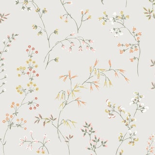 Borastapeter Gråäng Wallpaper in Bone For Sale