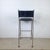 Vintage Studio-Made Sculptural Iron Counter Stool With Black Leather Seat For Sale - Image 13 of 18