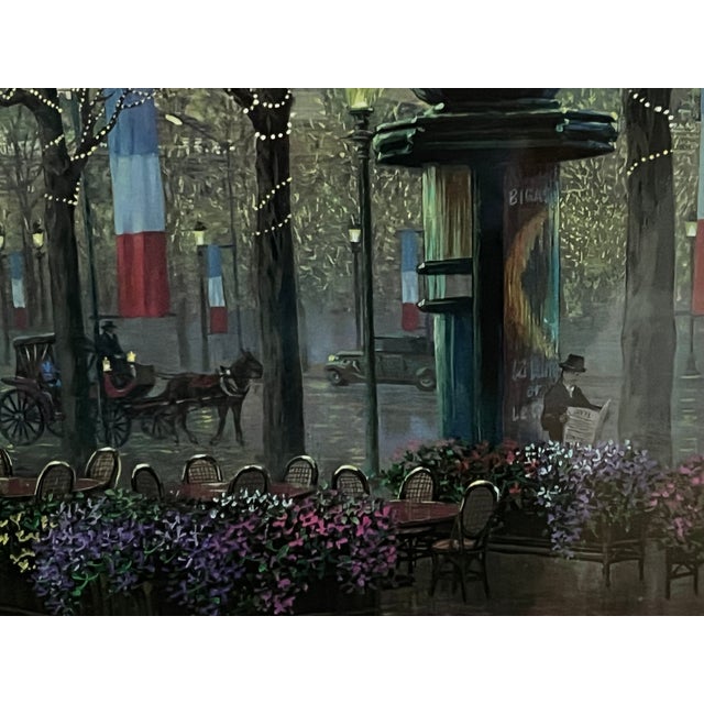 Limited Edition Serio Lithograph "Arc De Triumph" Signed/ 1292/2250 For Sale - Image 10 of 12