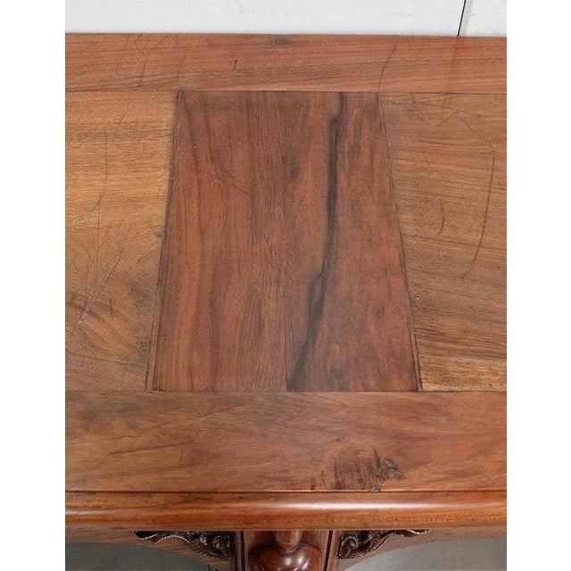 Brown 19th Century Renaissance Style Walnut Sideboard For Sale - Image 8 of 18