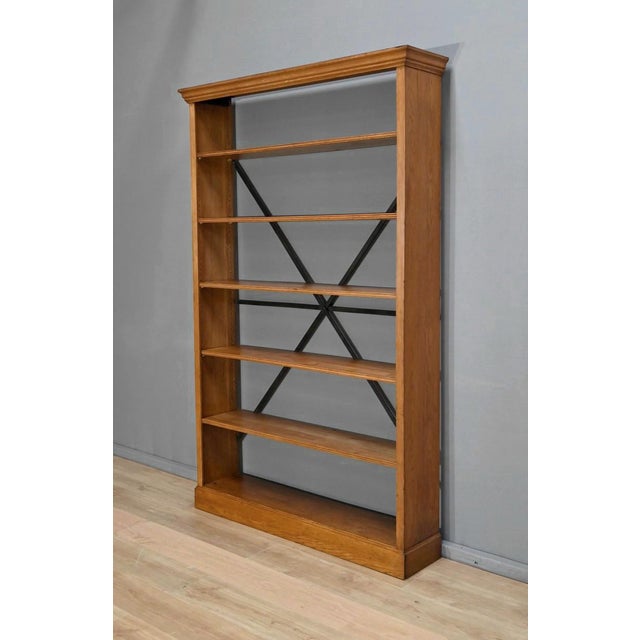 Vintage Oak Shelf, 1940 For Sale - Image 5 of 16