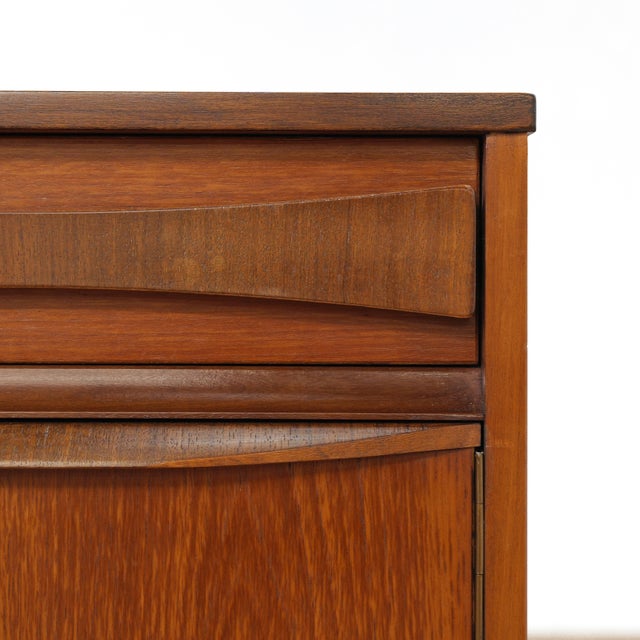 Mid-Century Modern Mid Century Teak Credenza by Linden Furniture For Sale - Image 3 of 11