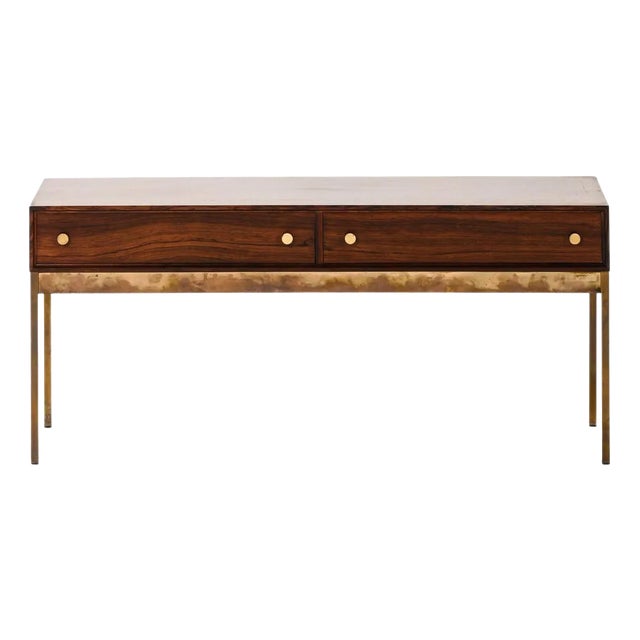 Side Table attributed to Poul Nørreklit, Sweden, 1960s For Sale