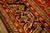 1890s Antique Warm Red Ground Floral Knotted Wool Persian Sultanabad Carpet Rug For Sale - Image 4 of 8