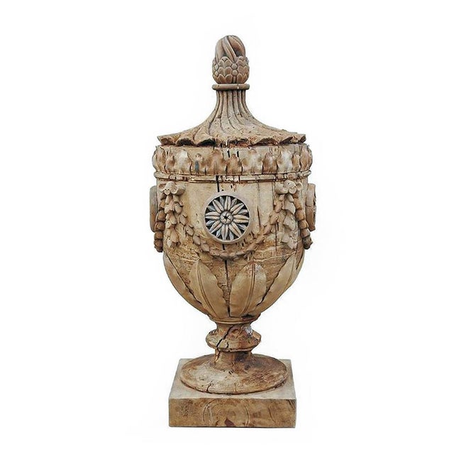 The Lea Wooden Urn from Zentique is a poplar wood urn with a classical form and natural finish. The 29" height adds...