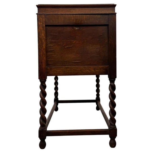20th Century Jacobean Oak Cupboard For Sale - Image 10 of 11