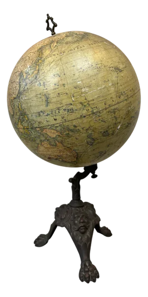 Antique Globe from Lebegue, 1900s