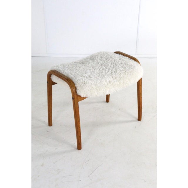 Vintage Lamino Ottoman by Yngve Ekstrom for Swedese, 1960s For Sale - Image 12 of 18