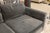 Late 20th Century Mitchell Gold & Bob Williams Hunter Studio 2 Piece Grey Velvet Sectional For Sale - Image 5 of 7