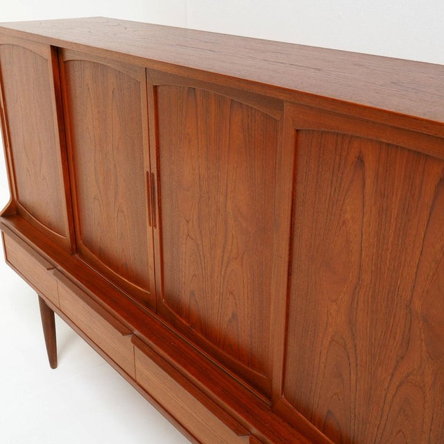 Danish Highboard by Henning Kjærnulf for Vejle Mobelfabrik, 1960s For Sale - Image 3 of 16