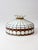 Vintage Tiffany-Style Stained Glass Hanging Light Shade For Sale - Image 11 of 12
