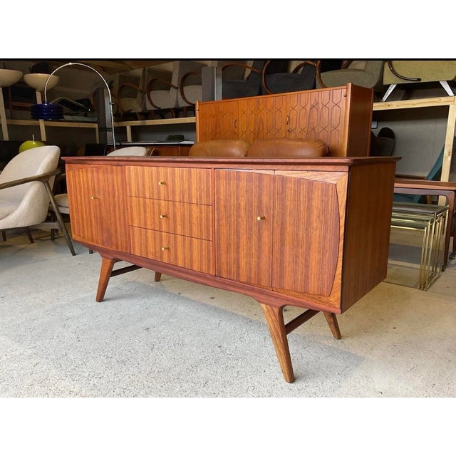 Mid-Century Modern Art Deco Teak Sideboard from Beautility, 1960s For Sale - Image 18 of 18