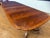 2020s Classic Scallop Cornered Mahogany Dining Table by Leighton Hall - Showroom Sample For Sale - Image 5 of 14