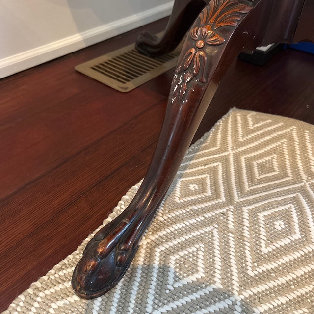 Coffee Early 19th Century Georgian-Style Mahogany 3-Tiered Dumbwaiter For Sale - Image 8 of 8