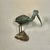 Mid-Century Modern Vintage 50s 60s Ibis Sculpture Copper Natural Verdigris on Stone Base For Sale - Image 3 of 12