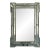 Vintage Regency Etched Glass Mirror For Sale
