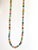 Gemstone Artisan-Crafted Multicolor Tourmaline Necklace & Bracelet With Watermelon Tourmaline and Verdigris Patinated Copper For Sale - Image 7 of 17