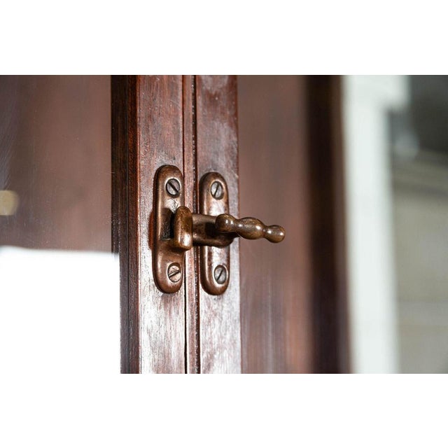 19th Century Irish Mahogany Display Cabinet, 1900s For Sale - Image 10 of 14