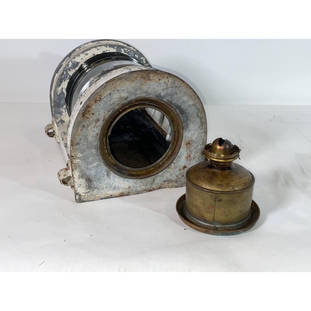 White Sturdy Masthead Lantern by Perko For Sale - Image 8 of 12