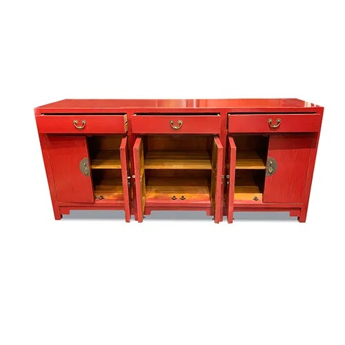 Chinese 1980s East Village Sideboard For Sale - Image 3 of 4