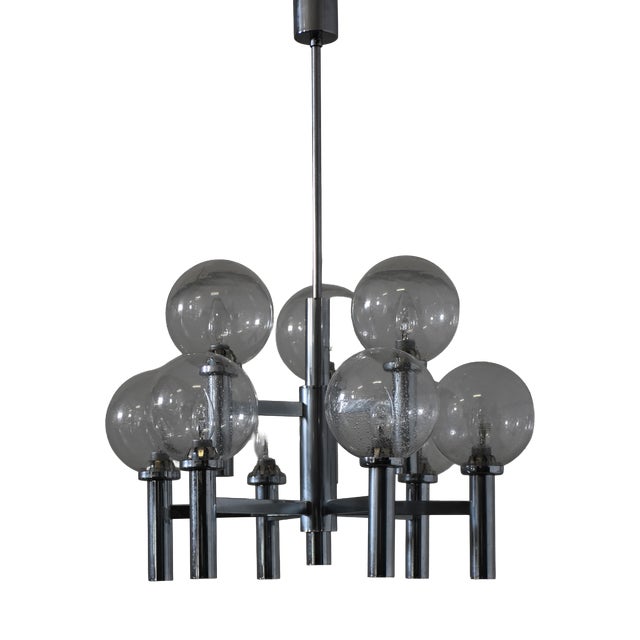 Mid-Century Modern Sputnik Lamp from Sölken Leuchten, 1970s For Sale