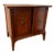 R-Way Mid Century Modern Nightstand With Burl Inlay For Sale