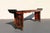 19th Century Antique Chinese Carved Altar Console Table With Everted Ends For Sale - Image 10 of 18