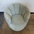 Textile Contemporary Swivel Barrel Chair in Pale Blue Performance Velvet For Sale - Image 7 of 7
