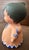 Ceramic Vintage 20th Century Hand Painted Terra Cotta Boy Angel Bell For Sale - Image 7 of 8