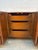 Mid 20th Century Modern American of Martinsville Walnut "Diamond" Triple Lowboy Dresser For Sale - Image 14 of 16