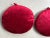Red Antique Early 20th Century French Empire Neoclassical Round Woven Flower Head Seat Cushions or Pillows With Velvet Backs - a Pair For Sale - Image 8 of 12