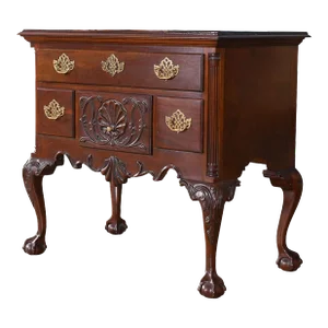 1980s Council Mahogany Lowboy