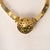 Metal Late 20th Century Vintage 2 Carats Diamond Medallion Greek Meander Cameo Necklace 18k Gold For Sale - Image 7 of 8
